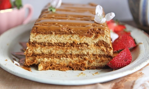 Biscoff Ice Box Cake