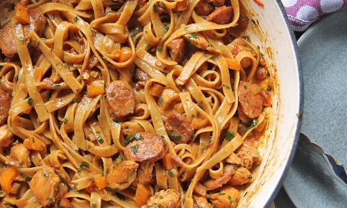 Cajun Pasta Fettuccine