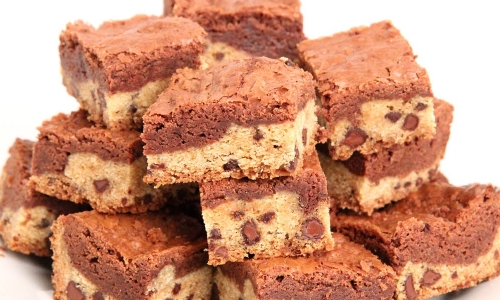 Cookie Dough Brownies