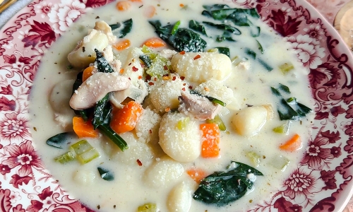 Easy Chicken and Gnocchi Soup