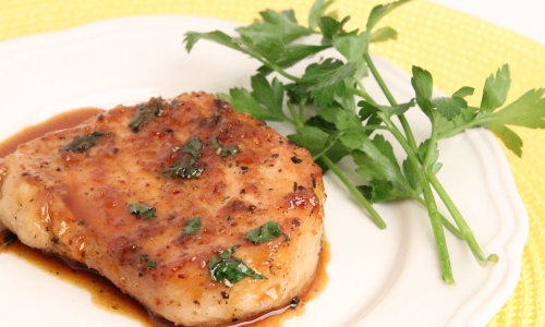 Garlic and Brown Sugar Pork Chops