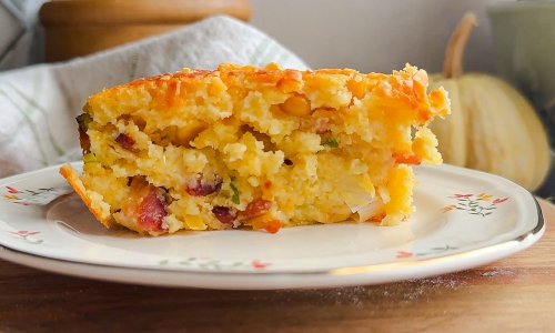 Loaded Cornbread Casserole