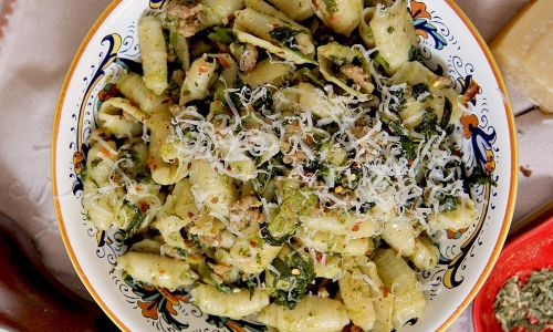 Orecchiette with Sausage and Broccoli Rabe