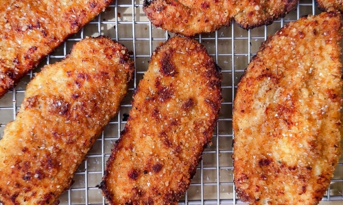 Oven Fried Chicken Cutlets