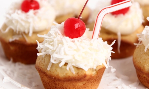 Pina Colada Cupcakes