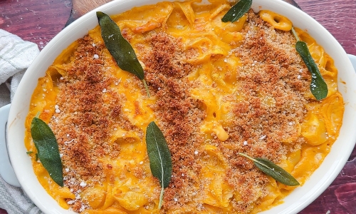 Pumpkin Mac and Cheese