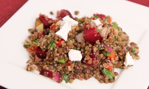 Quinoa and Lentil Salad Recipe