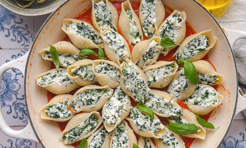 Spinach Stuffed Shells