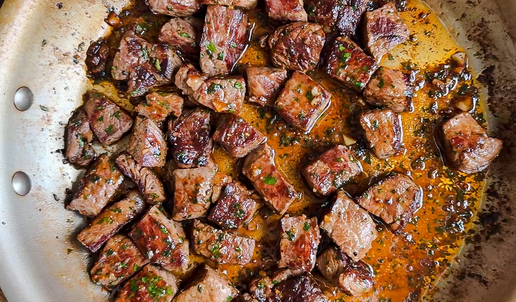 Garlic Butter Beef Tips