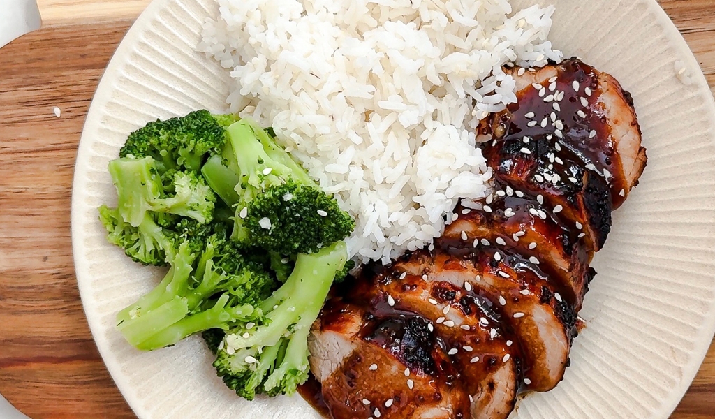 Honey Soy Glazed Pork Tenderloin