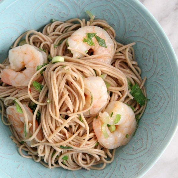 Asian Shrimp and Noodle Salad