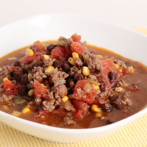 Beefy Taco Soup