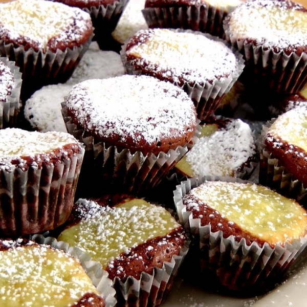 Brownie Cheesecake Bites