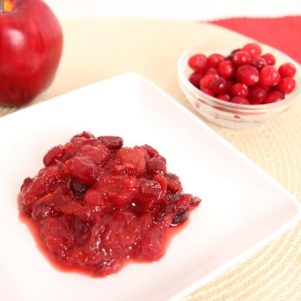 Cherry Apple Cranberry Sauce