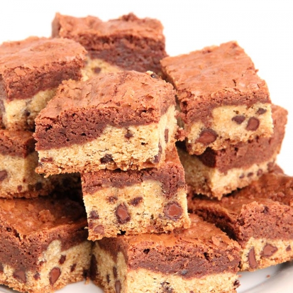 Cookie Dough Brownies