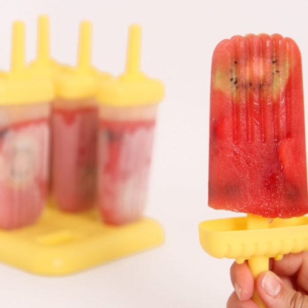 Fresh Fruit Popsicles