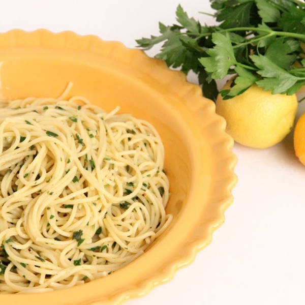 Lemon and Herb Spaghetti