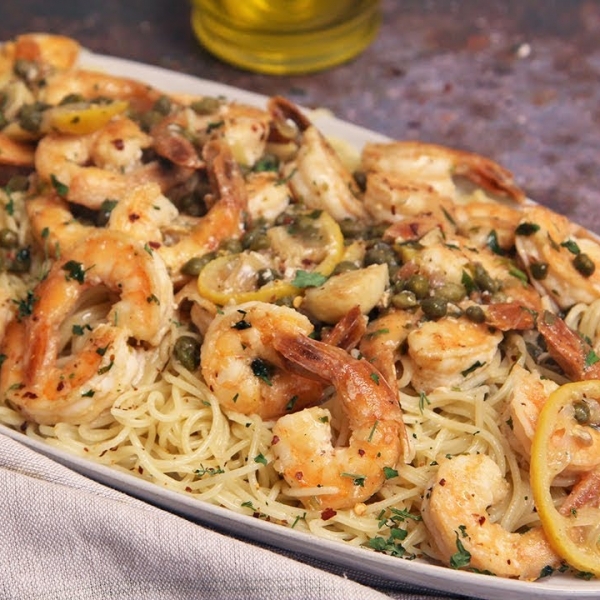 Quick and Easy Shrimp Piccata