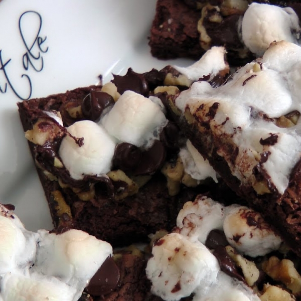 Rocky Road Brownie Bars