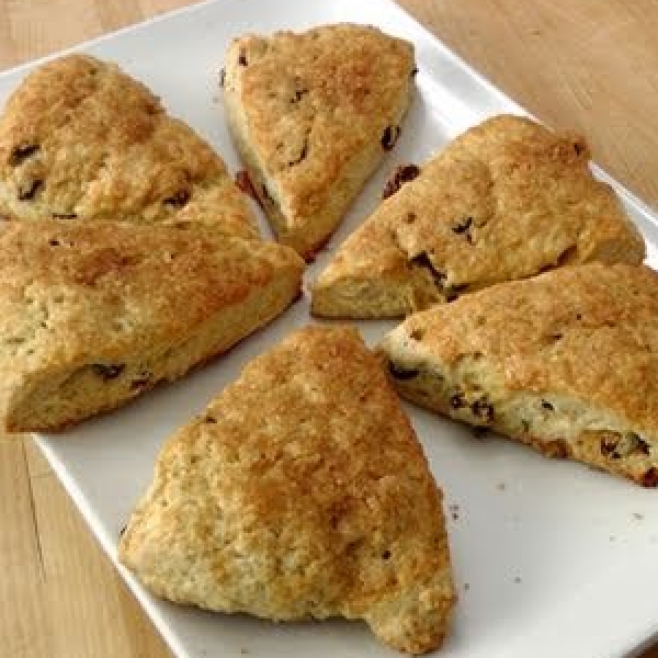 Rum Raisin Scones