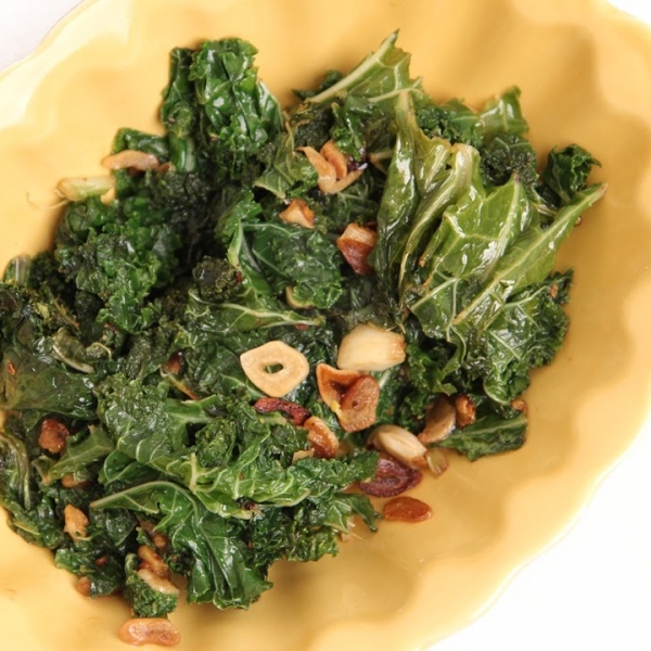 Spicy Garlic Kale