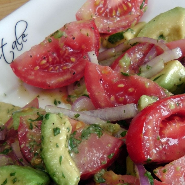 Tomato and Avocado Salad